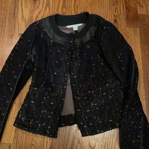DVF lace jacket size 4